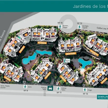 Jardines - Isora 03 Garden View Nyaraló *